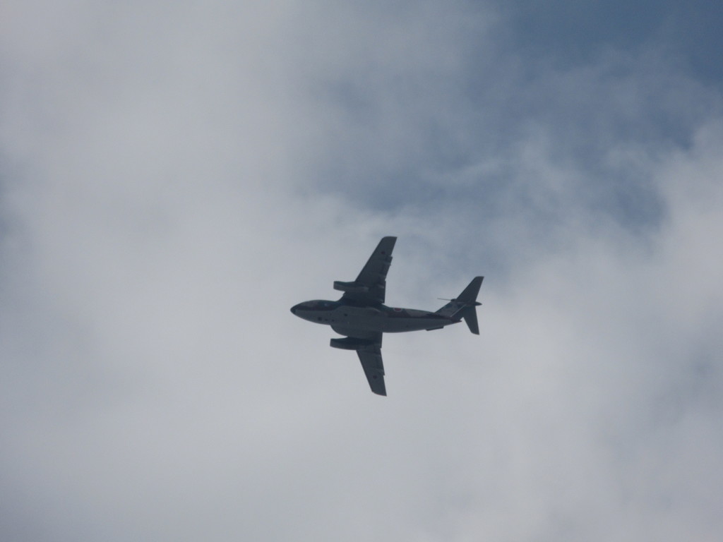 航空自衛隊C-1の離陸