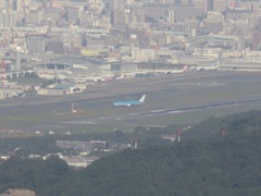 大野城の山から眺める福岡の光景④