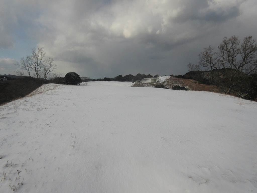 佐賀県基山町の積雪　③