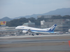 ANA　B787離陸