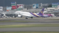 タイ国際　B787の離陸