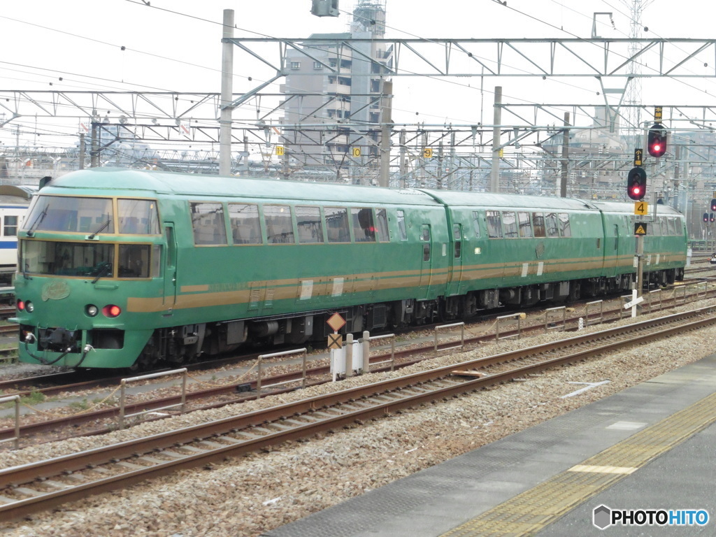 出発準備のゆふいんの森