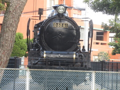 D6061機関車の展示