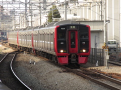 813系快速通過