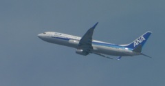 離陸　ANA　B737-800