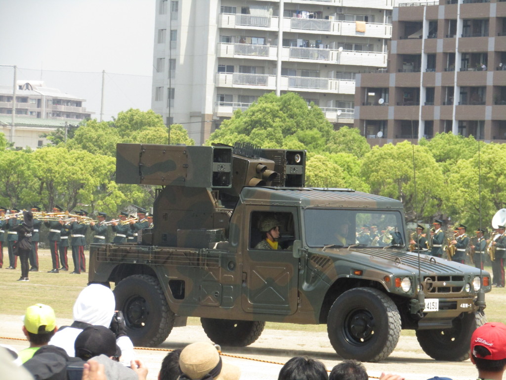 福岡駐屯地記念行事　①