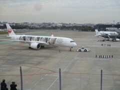 JAL A350 JA04XJの出発　②