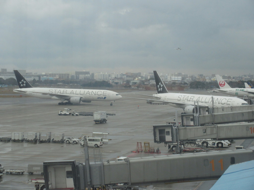 2機重なったSTARALLIANCE