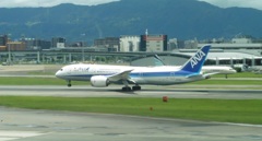 ANA　B787-8　JA825A着陸