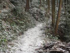 佐賀県基山町の積雪　①