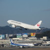 JAL　B777離陸