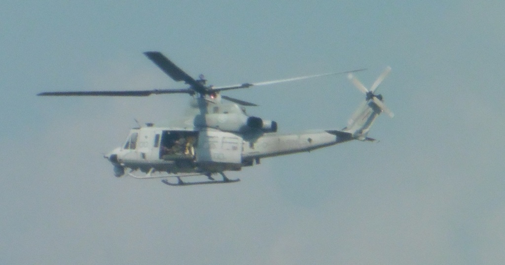 飛ぶ米軍へり②