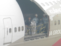 ASIANA　B747-400飛来③