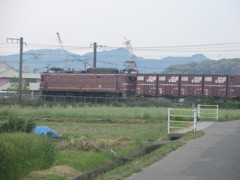 田園風景と列車③