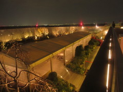 夜の博多シティ展望台①