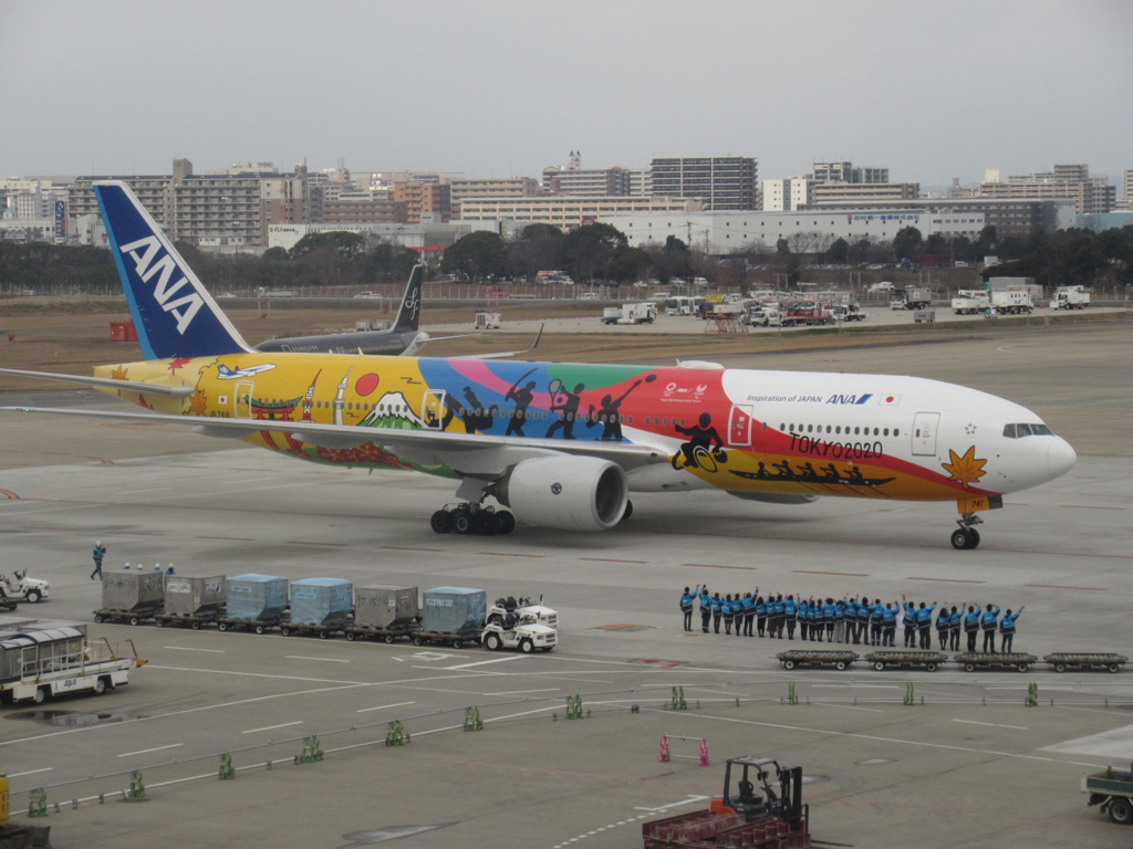 ANA  TOKYO 2020 JET  福岡就航　⑥