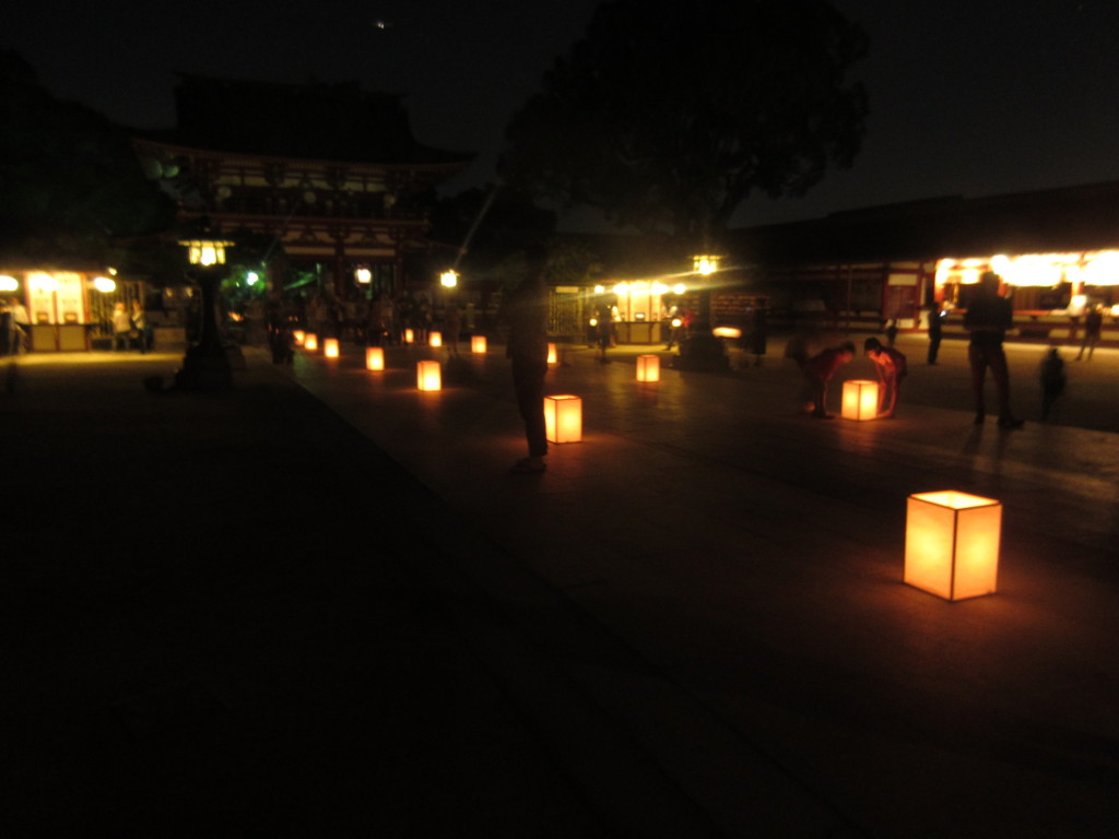 太宰府天満宮灯篭祭り①