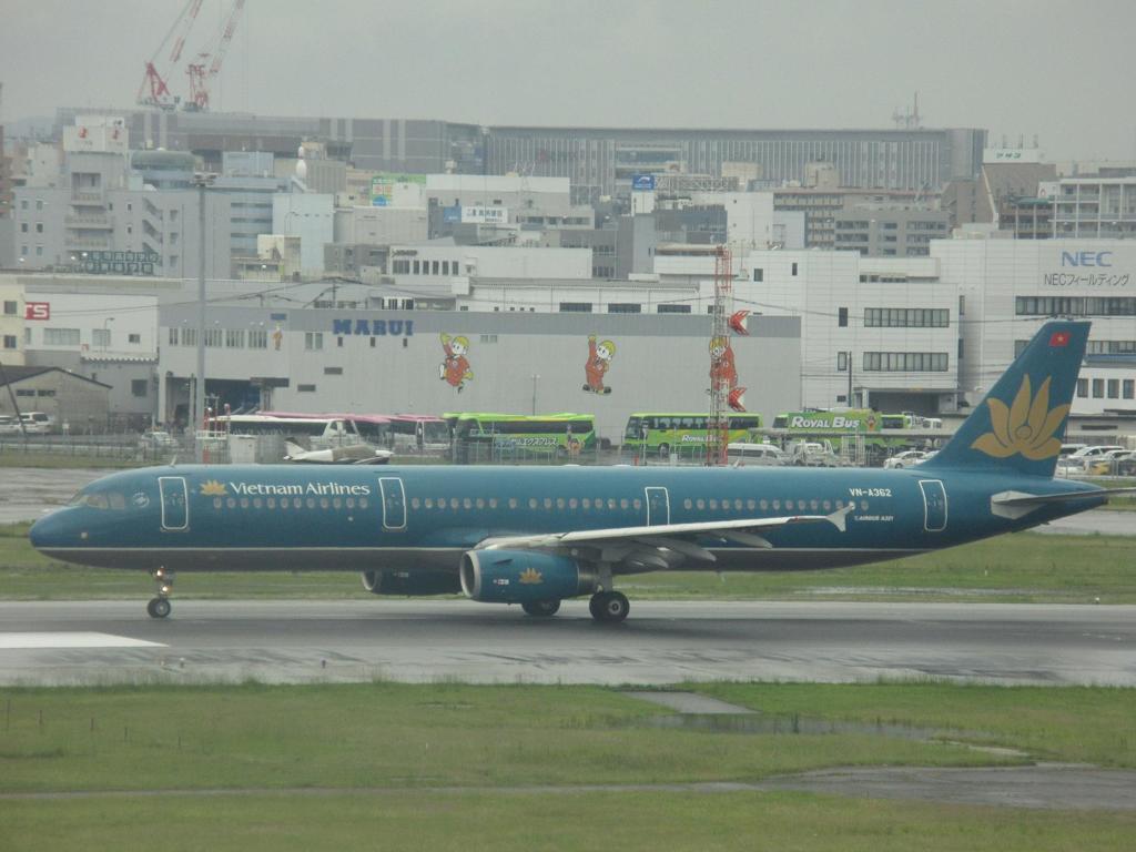 ベトナム航空の離陸