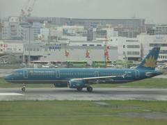 ベトナム航空の離陸