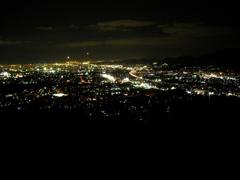筑紫野市天拝山からの夜景