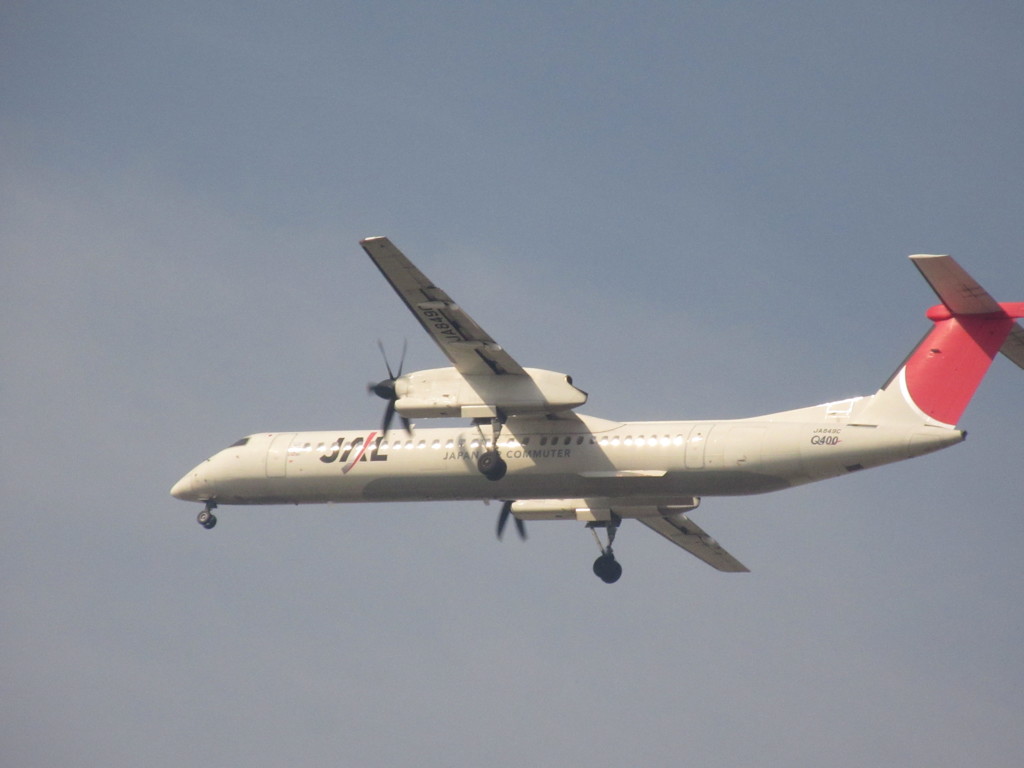 エアコミューターの着陸