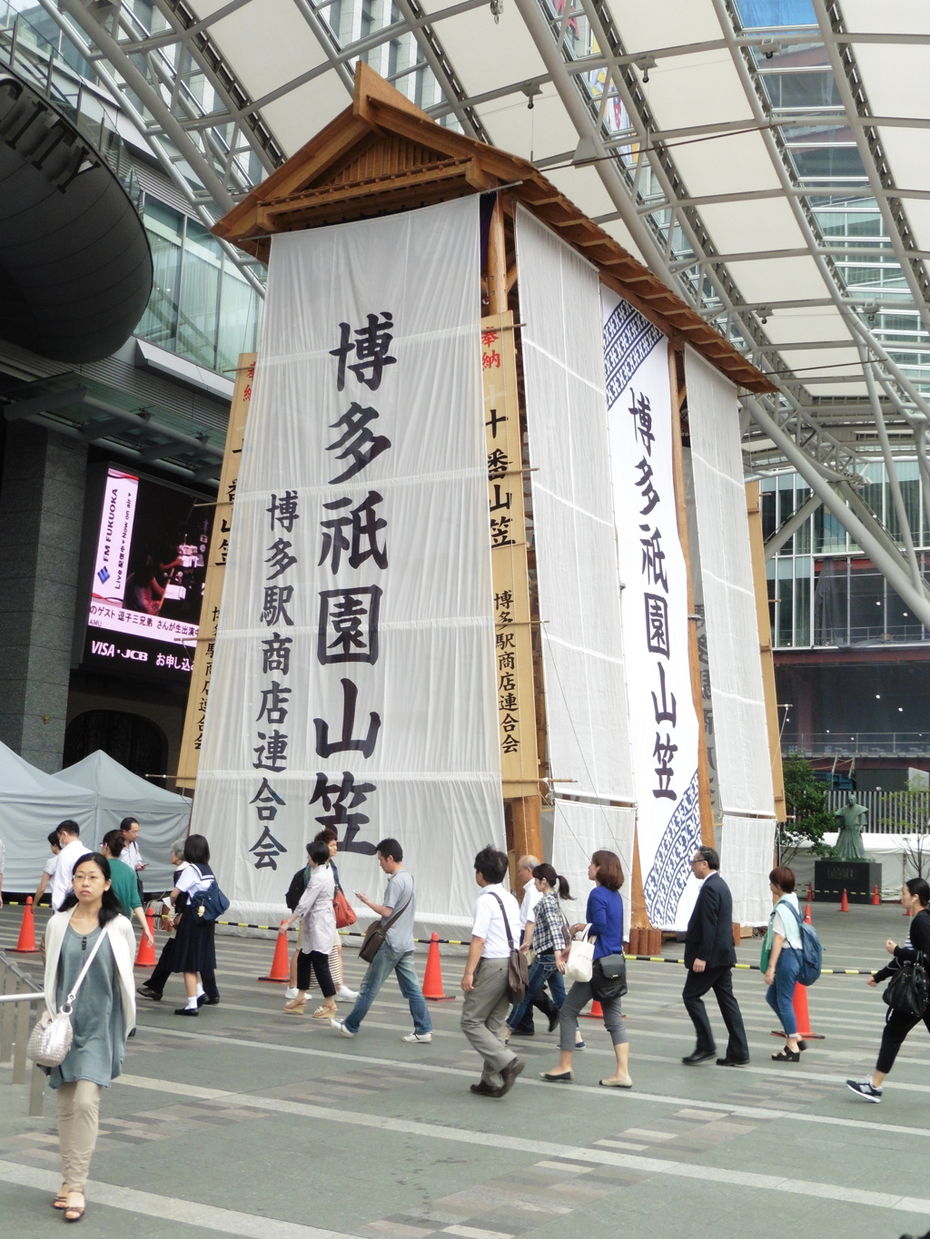 博多祇園山笠準備中