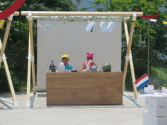 博多シティ屋上での子供カフェ③