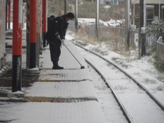 大雪と鉄道　⑦