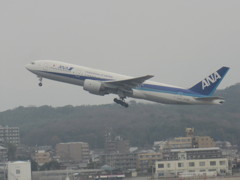 ANA 777-200 離陸