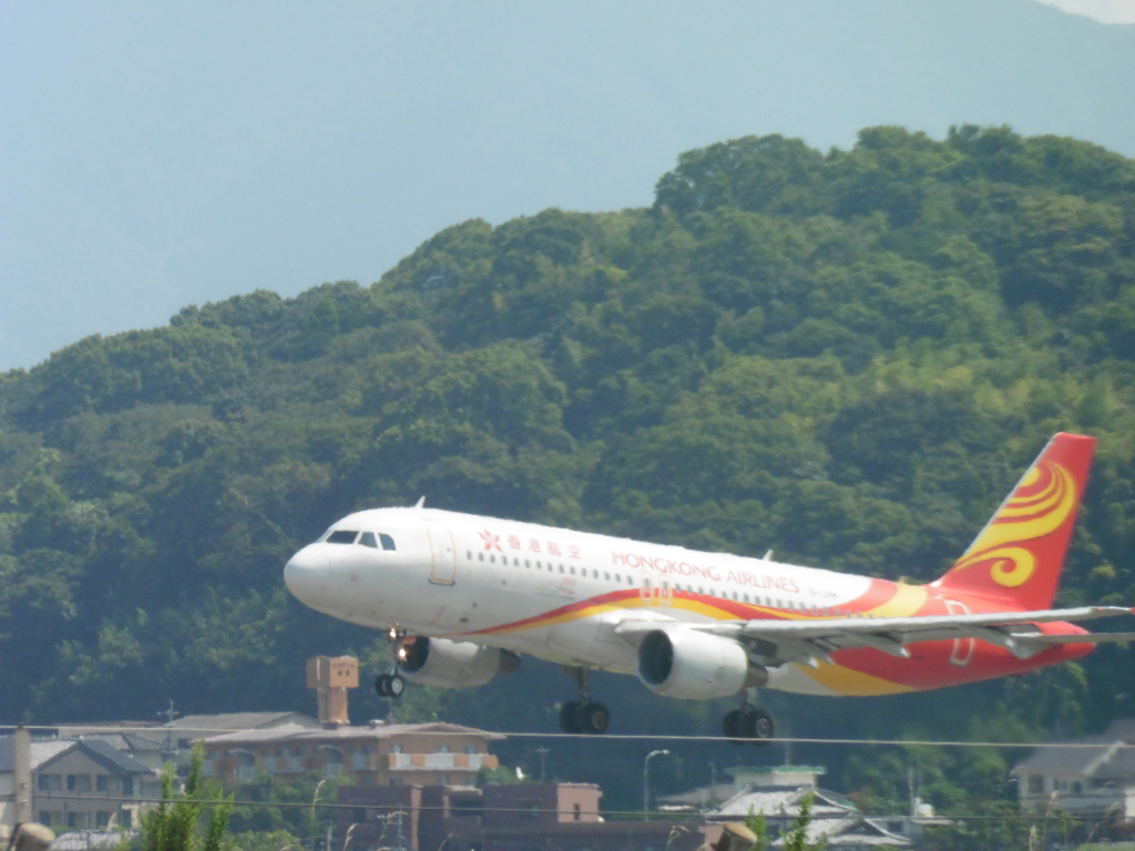 香港エクスプレス着陸