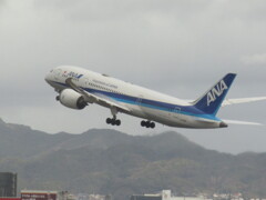 離陸  ANA  B787-8
