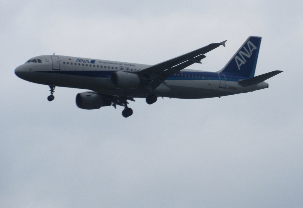 ANA　A320到着