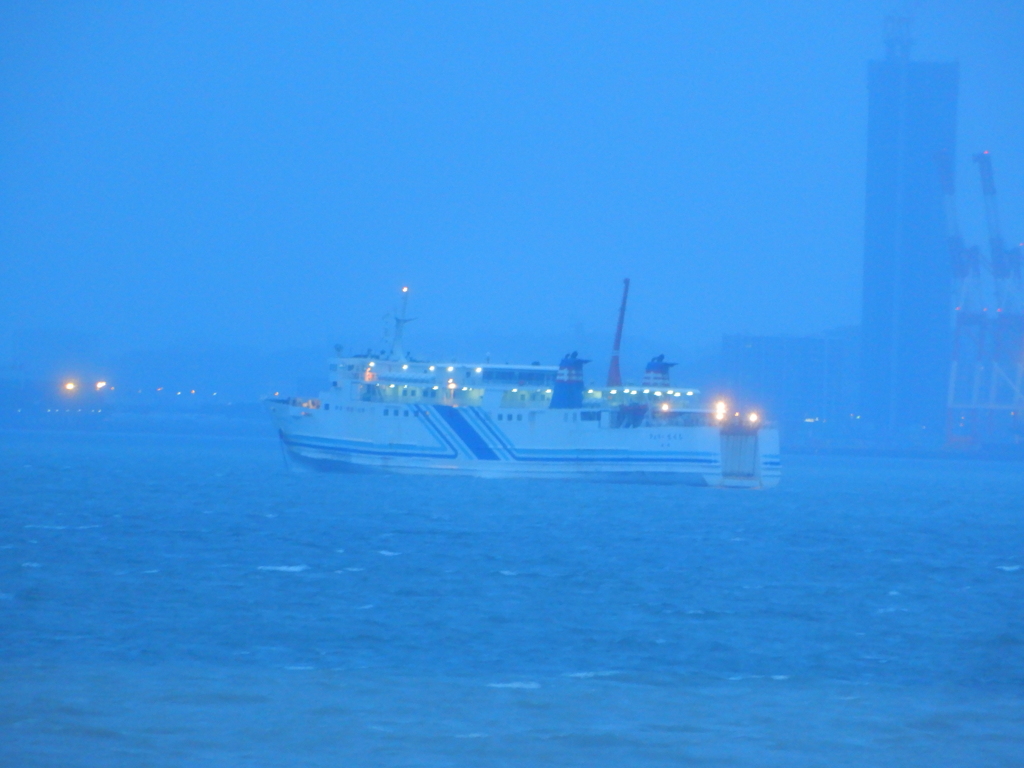 夕暮れの百道海岸より　⑥
