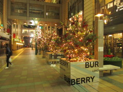 福岡天神のクリスマスイルミネーション　①