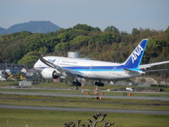 福岡空港へのランディング　⑩