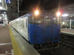 博多駅にて