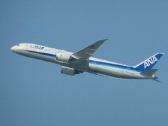 ANA  B787-9  JA936A  福岡空港離陸