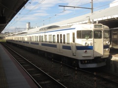下関駅にて415系
