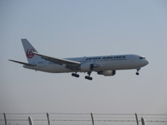 JAL  B767着陸