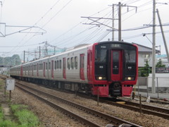 813系快速久留米行き