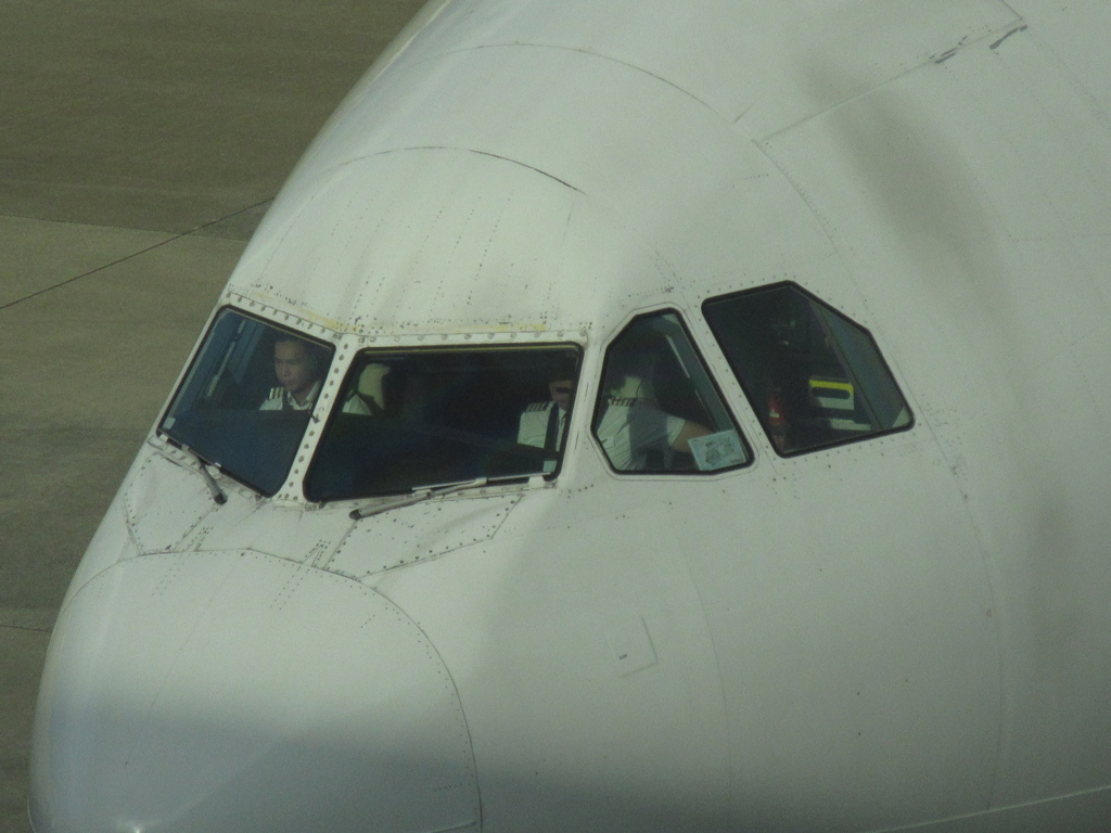 コックピットの中の様子