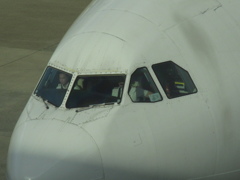 コックピットの中の様子