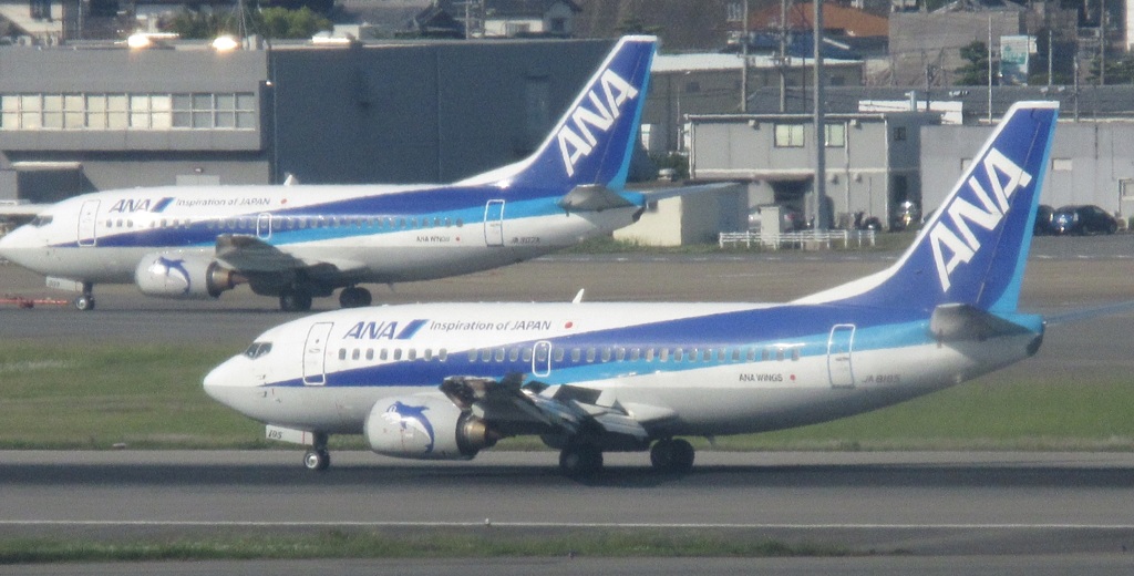 ２機並んだドルフィンジェット