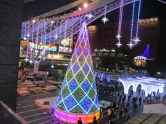 博多シティのイルミネーション点灯　⑧