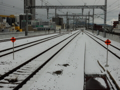 大雪と鉄道　②