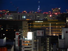 夜の博多シティより　①