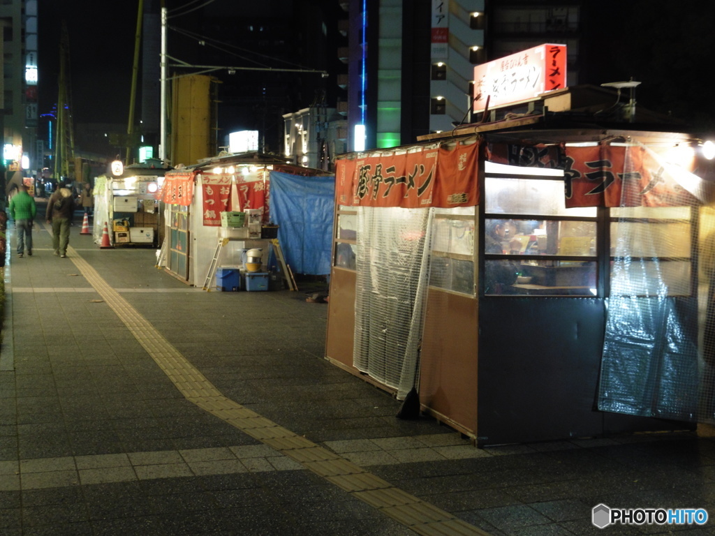 中洲のラーメン屋台①