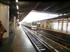 新橋駅にて②