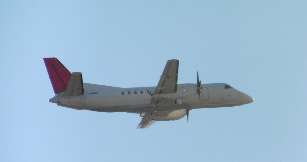 離陸　SAAB340B①
