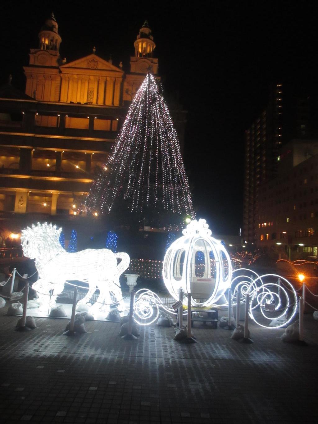 下関駅前のイルミネーション②